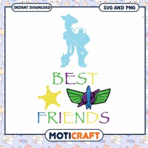 Toy Story Best Friends SVG PNG