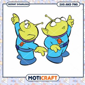 Toy Story Aliens SVG PNG Cut File