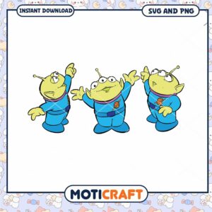Toy Story Aliens SVG PNG Instant Download