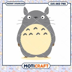 Totoro SVG PNG Instant Download