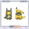 Totoro & Pikachu SVG PNG Cut Files 1 Totoro & Pikachu SVG PNG Cut Files
