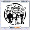 To Infinity and Beyond SVG Design, Perfect for Fun Crafts