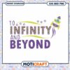 To Infinity and Beyond Rocket Design, Perfect for Kids Crafts
