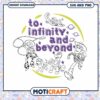 To Infinity and Beyond Coloring Page, Fun Instant Download PNG SVG