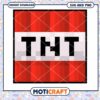 TNT Block Icon Design for Crafts, Download SVG and PNG Files