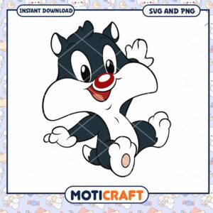 Tiny Toon Plucky SVG Instant Download