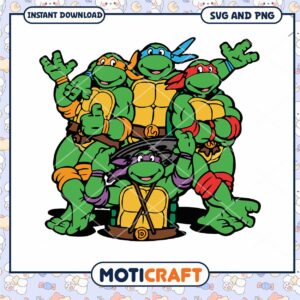 Teenage Mutant Ninja Turtles SVG PNG