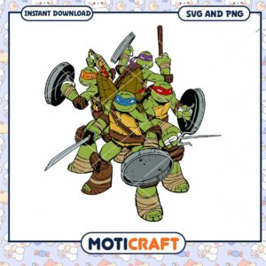 Teenage Mutant Ninja Turtles PNG download, fun for kids and fans