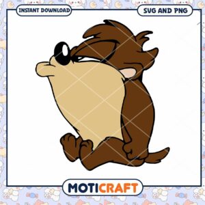 Taz SVG PNG Instant Download