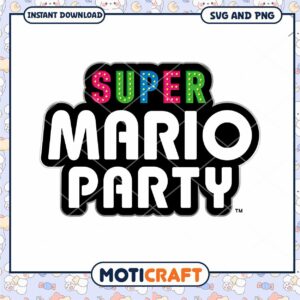 Super Mario Party SVG PNG