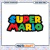 Super Mario logo design for digital downloads, great for crafts 2 Super Mario logo design for digital downloads, great for crafts