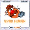 SpudMuffin SVG PNG Instant Download