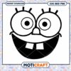 SpongeBob SVG PNG Cut File