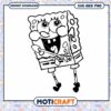 SpongeBob SVG Cut File, Instant Download