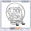 SpongeBob SquarePants SVG Coloring Page