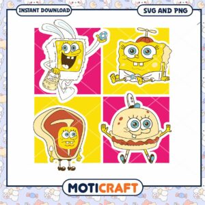 SpongeBob SquarePants SVG Bundle