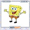 SpongeBob SquarePants PNG download, vibrant cartoon character art