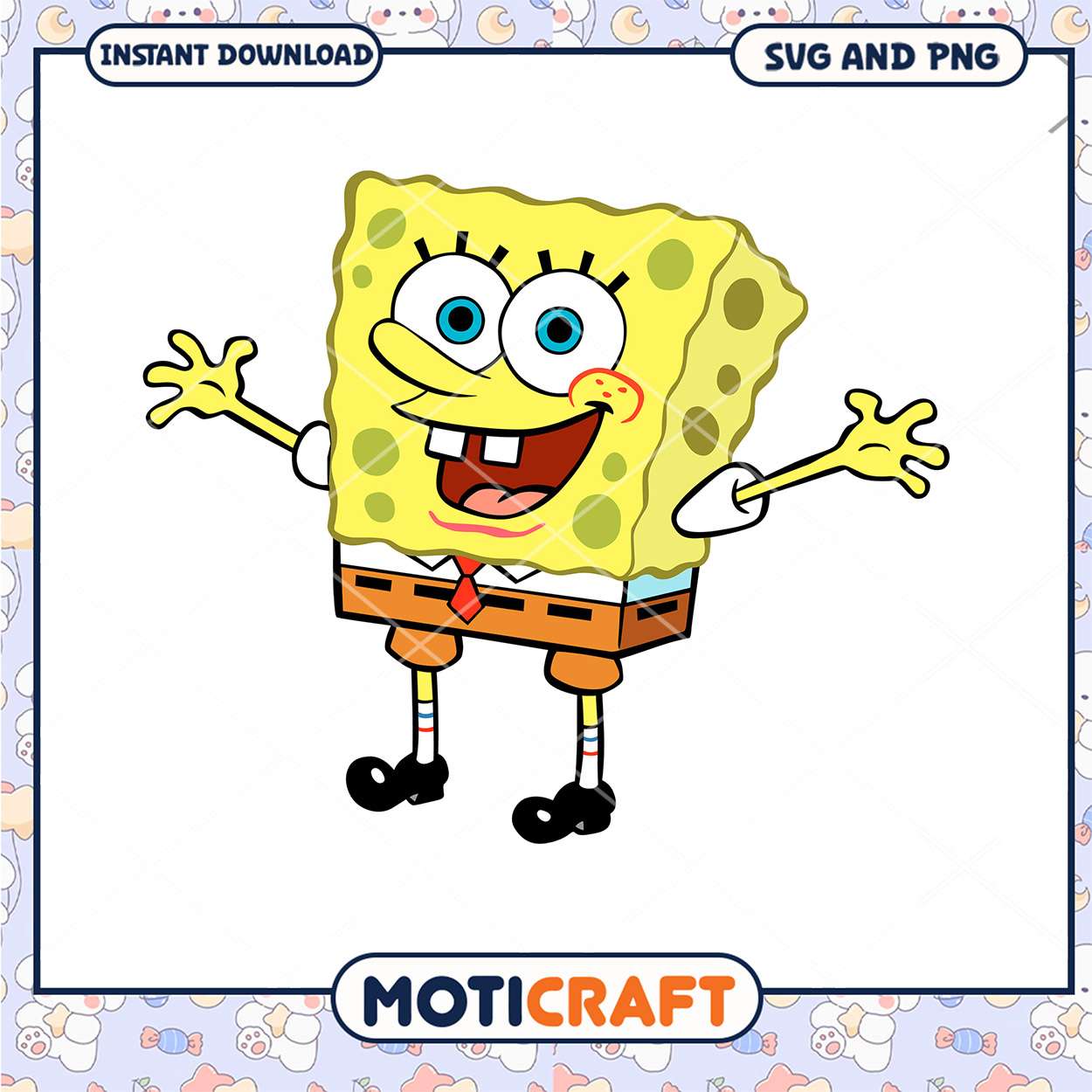 SpongeBob SquarePants PNG download, vibrant cartoon character art SpongeBob SquarePants PNG download, vibrant cartoon character art