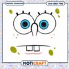 SpongeBob SquarePants face illustration, perfect for DIY crafts 1 SpongeBob SquarePants face illustration, perfect for DIY crafts