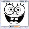 SpongeBob SquarePants face SVG design for instant download, fun art for projects 2 SpongeBob SquarePants face SVG design for instant download, fun art for projects