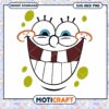 SpongeBob SquarePants cheerful face illustration, instant download PNG 2 SpongeBob SquarePants cheerful face illustration, instant download PNG