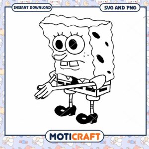 SpongeBob SquarePants coloring page download, perfect for kids fun