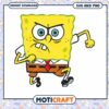 SpongeBob SquarePants angry pose digital download, SVG and PNG files 1 SpongeBob SquarePants angry pose digital download, SVG and PNG files