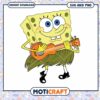 SpongeBob playing ukulele digital download image PNG, perfect for kids