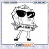 SpongeBob Police SVG Cut File 1 SpongeBob Police SVG Cut File