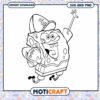 SpongeBob Football SVG PNG