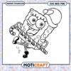 SpongeBob Christmas SVG Cut File