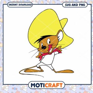 Speedy Gonzales SVG PNG Instant Download
