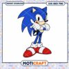 Sonic the Hedgehog digital download, SVG and PNG files available