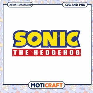 Sonic Hedgehog SVG PNG Instant Download