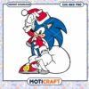 Sonic Christmas SVG PNG Download