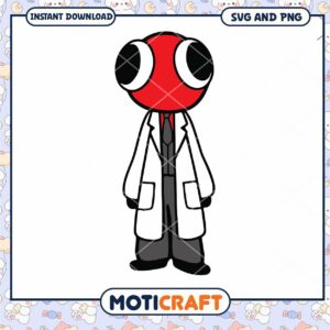 Redhead Doctor SVG PNG Cut File Redhead Doctor SVG PNG Cut File