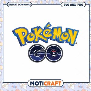 Pokémon Go logo design for instant download