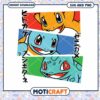 Pokemon SVG Bundle Charmander, Squirtle, Wartortle