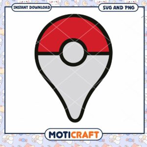 Pokemon Pokeball Location SVG