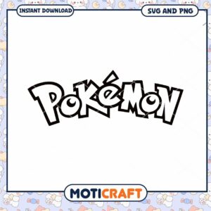 Pokemon Logo SVG Cut File