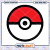 Pokeball SVG image for instant download, perfect for crafting projects
