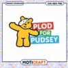 Plod for Pudsey SVG and PNG download, perfect for children’s projects