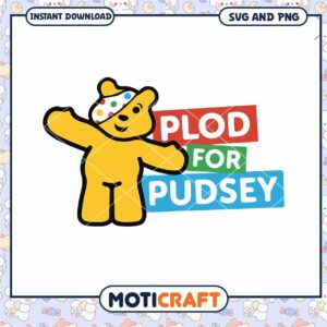 Plod for Pudsey SVG and PNG download
