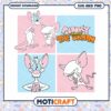 Pinky and the Brain SVG PNG Bundle