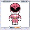 Pink Ranger SVG PNG Instant Download
