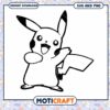 Pikachu SVG Instant Download