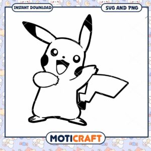 Pikachu SVG Instant Download Pikachu SVG Instant Download