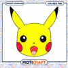Pikachu SVG and PNG download, perfect for fun projects and crafts