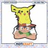 Pikachu on Ash's Hat Graphic Design, perfect for your projects