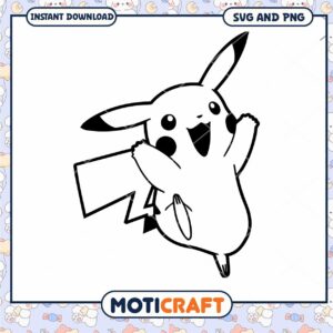 Pikachu Coloring Page